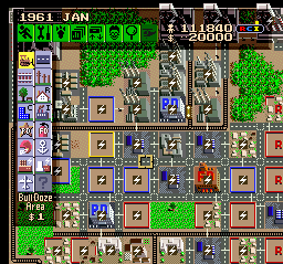 SimCity (Europe) In game screenshot
